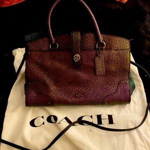 Limited release hologram Mercer Bag with crossbody Strap